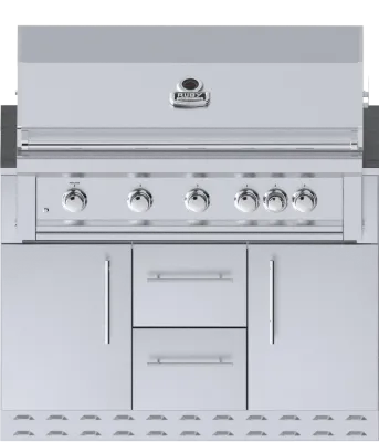 46" Grill Cabinet w/Ruby 5 Burner Grill 46" Grill Cabinet w/Ruby 5 Burner Grill