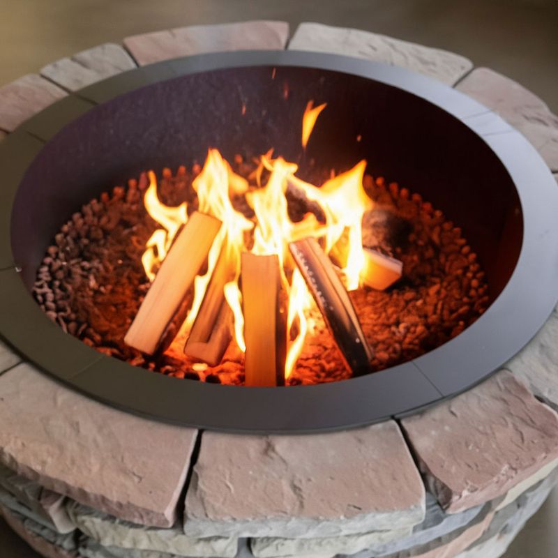 StarBBQ™ 36″ Smokeless Fire Pit Insert