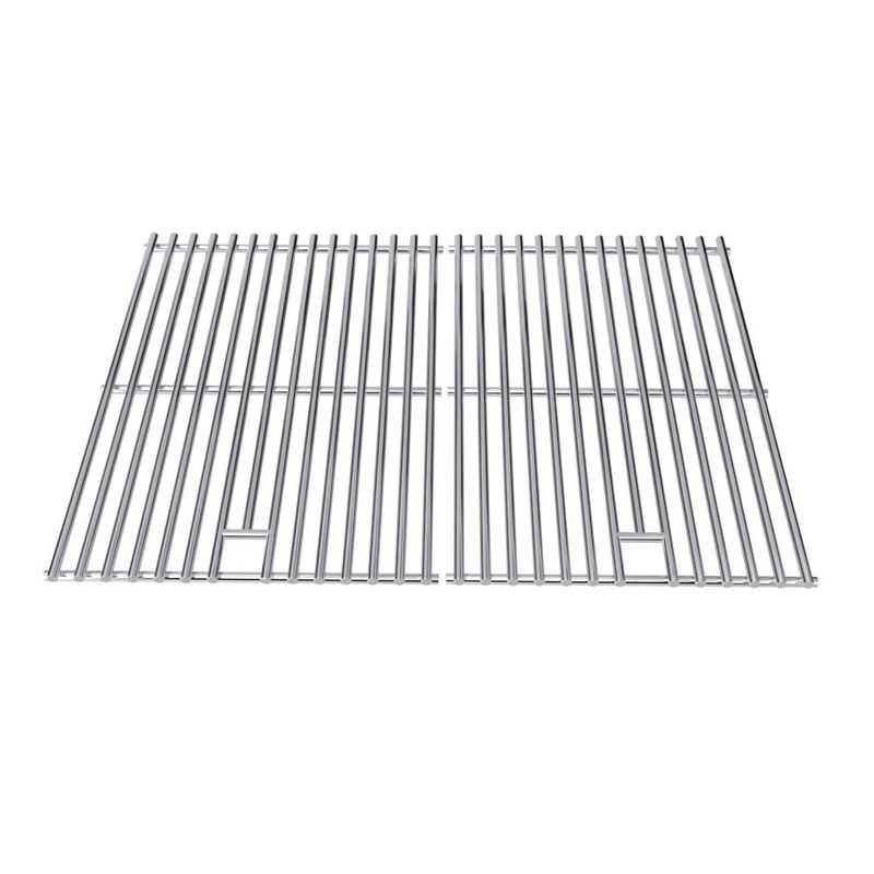 Sunstone 304 Stainless Steel Cooking Grate Sets - Set (2) of 3/8" 304 SS Grates for 34" 4B Grill - P-GSet4B