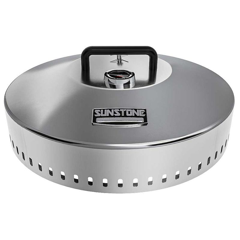 24″ DIA. Large Hood with Exhaust/Temperature Gauge &amp;amp; Sturdy Handle – SUN24PCB‑HOOD