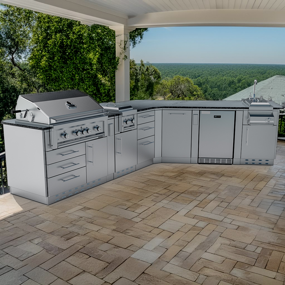 THE SAVANNA 16FT Outdoor Cabinet Package with 60° Angle – SCPSAVANNA16