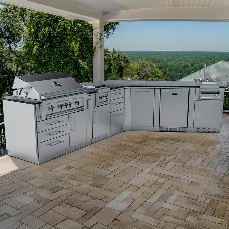 THE SAVANNA 16FT Outdoor Cabinet Package with 60° Angle - SCPSAVANNA16