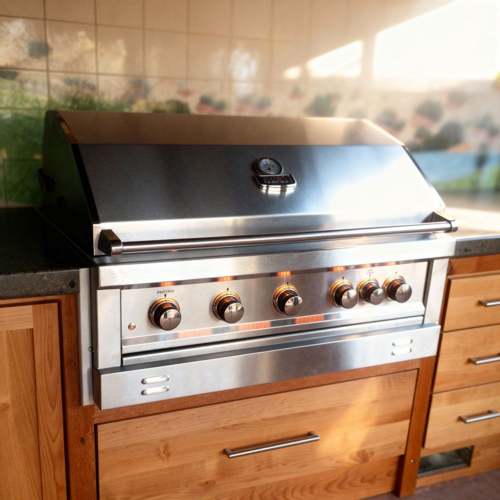 Sunstone® Insulating Grill Jacket – Ultimate Fire-Safe Protection for 42-Inch Built-In Grills | SUN5BJK