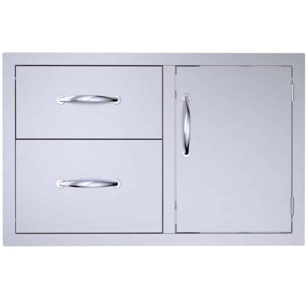 Classic Series 36" Double Drawer Door Combo - C-DDC36