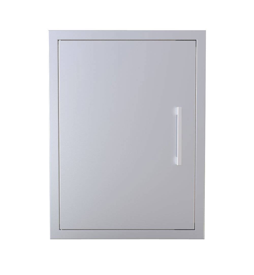 Signature Series Vertical Belved Frame Single Access Doors Vented 20×27 – BA-DV2027
