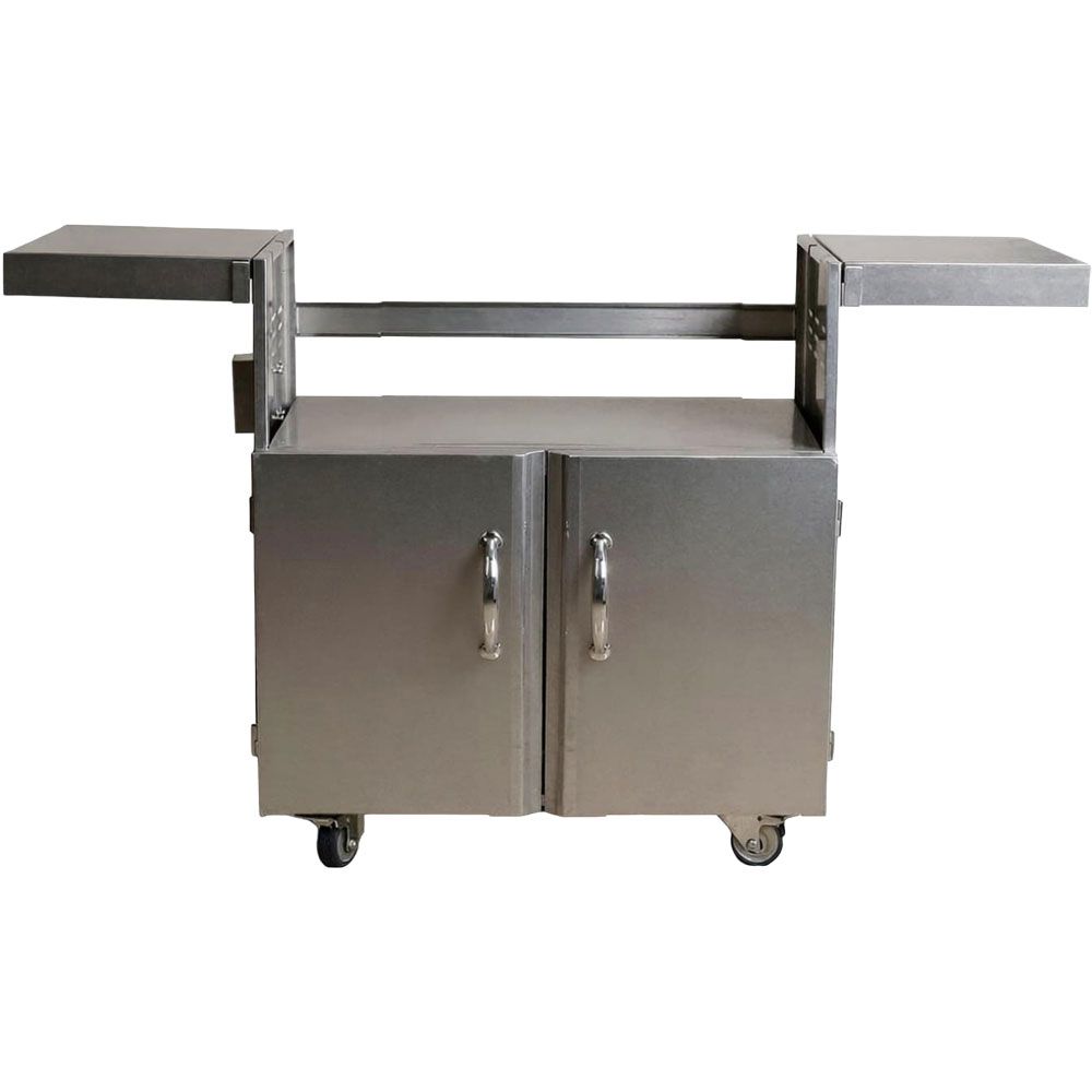 CART4B Stainless Steel Grill Cart – Ultimate Portable Backyard BBQ Station