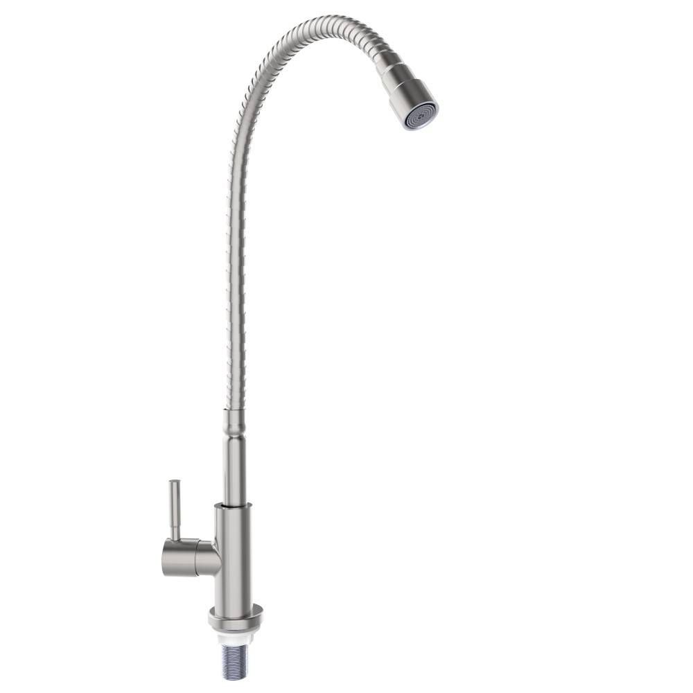Flexible Neck Pot-Filler Cold-Water Faucet "Works with SUN24PCB or Sinks" - SUN24PCB-FAUCET