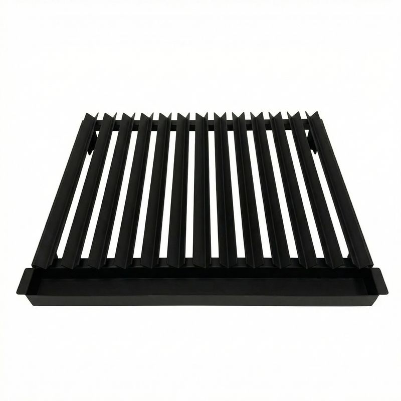 Star BBQ® Elevated Sear w/V-Track Rails BBQ Insert – Premium Heavy-Duty V-Track Sear Grate for Perfect Char Marks &amp; Elevated Cooking