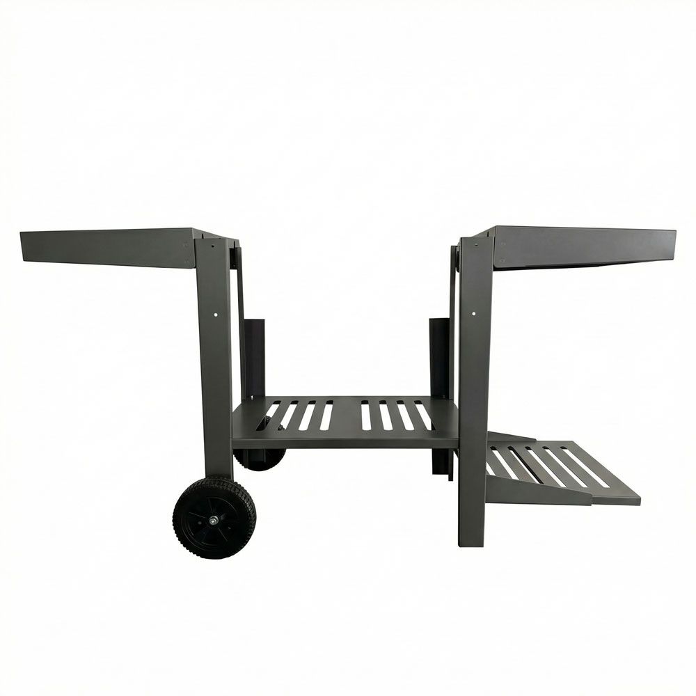 Star BBQ® 24″ BBQ Cart Base with Wings & LP Tank Shelf – Ultimate Portable ADA-Compliant Outdoor Cooking Station