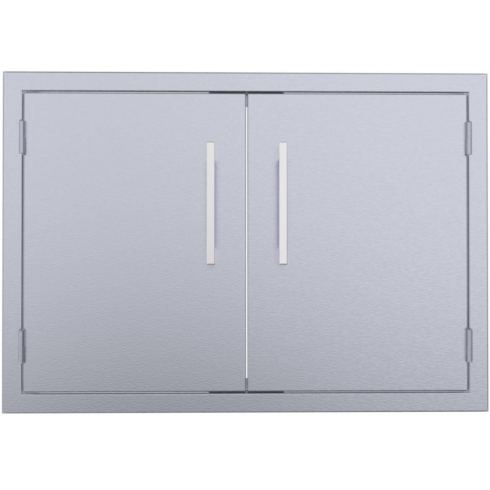 Sunstone® Signature Series Beveled 30 Inch Double Door – Ultimate Premium Heavy-Duty Storage Access for Outdoor Kitchens