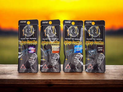 East Coast Gold - Live Resin 510 Thread Vape Cartridges .5-gram (500mg) 00450