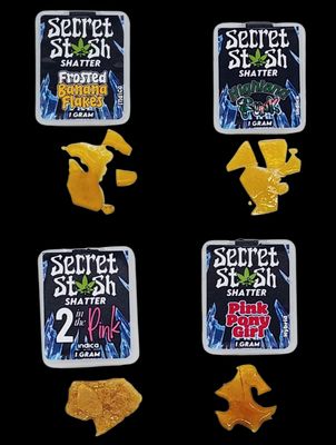 Secret Stash - Shatter in .5-gram & 1-gram opt. 01023