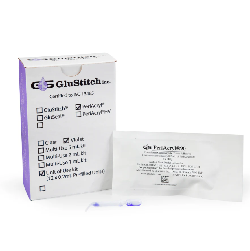 PeriAcryl®90 VIOLET  unit of use, 12 x 0.2 mL Ampoules