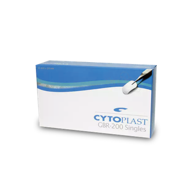 Cytoplast™ 非吸収性メンブレン GBR-200 Singles 12mm x 24mm（10枚入り）