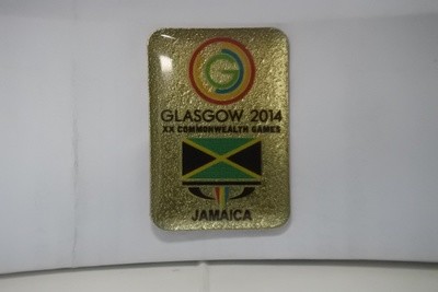 Jamaica Commonwealth Games 2014 Pin Glasgow