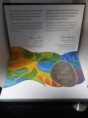 2016 Rio Olympics participation Medal