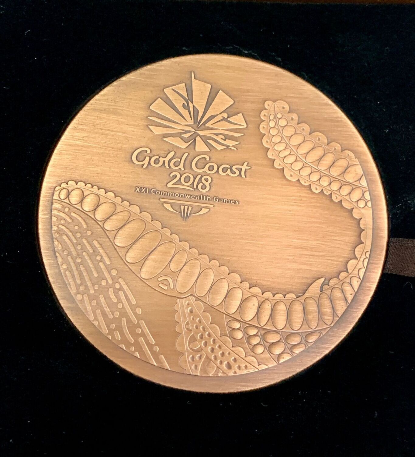 XXI Commonwealth Games 2018 Commemorative Medal