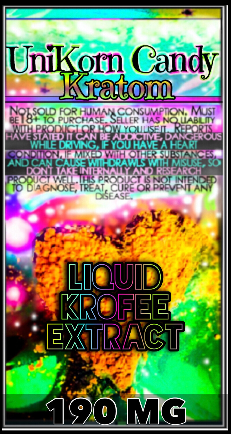 Liquid Kroffee Gold Rush Extract 190mg