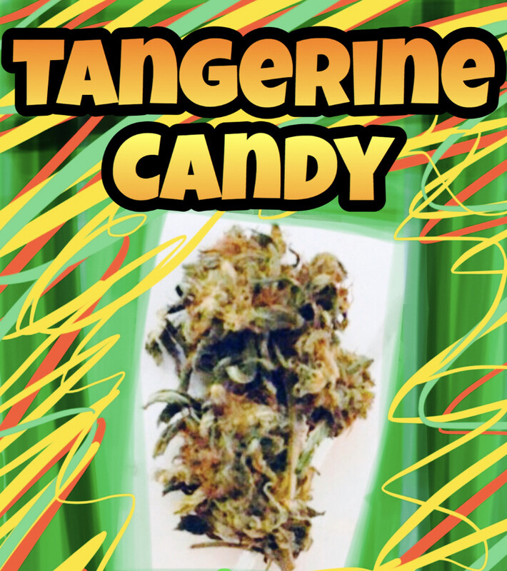 Tangerine Candy Flower