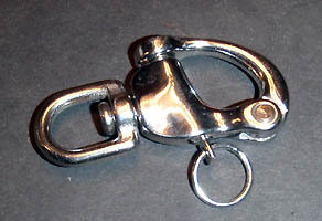 Moschettone con sicura