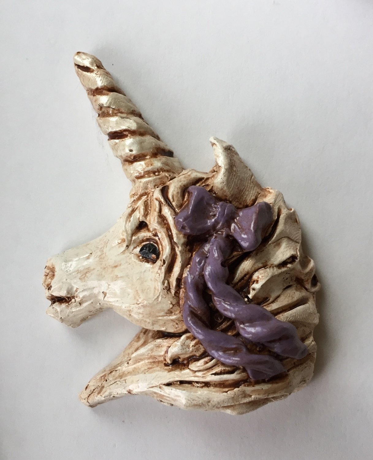 Unicorn with Ribbon