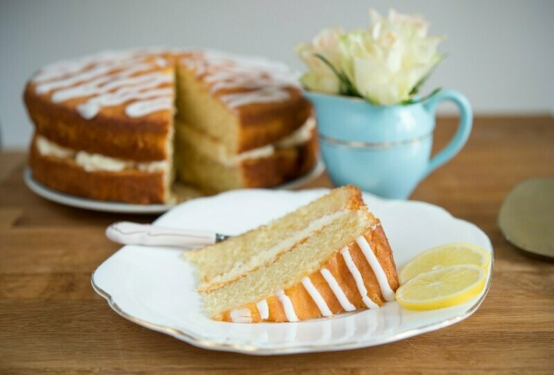 6" Lemon Drizzle Cake