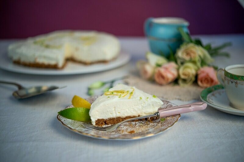 9" Lemon & Lime Cheesecake