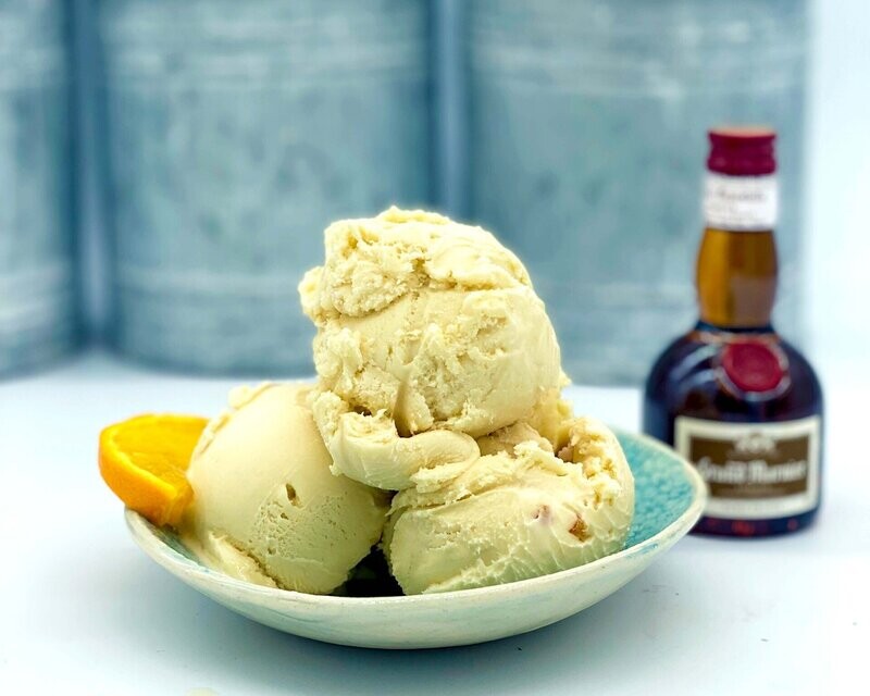 Orange & Grand Marnier Ice Cream