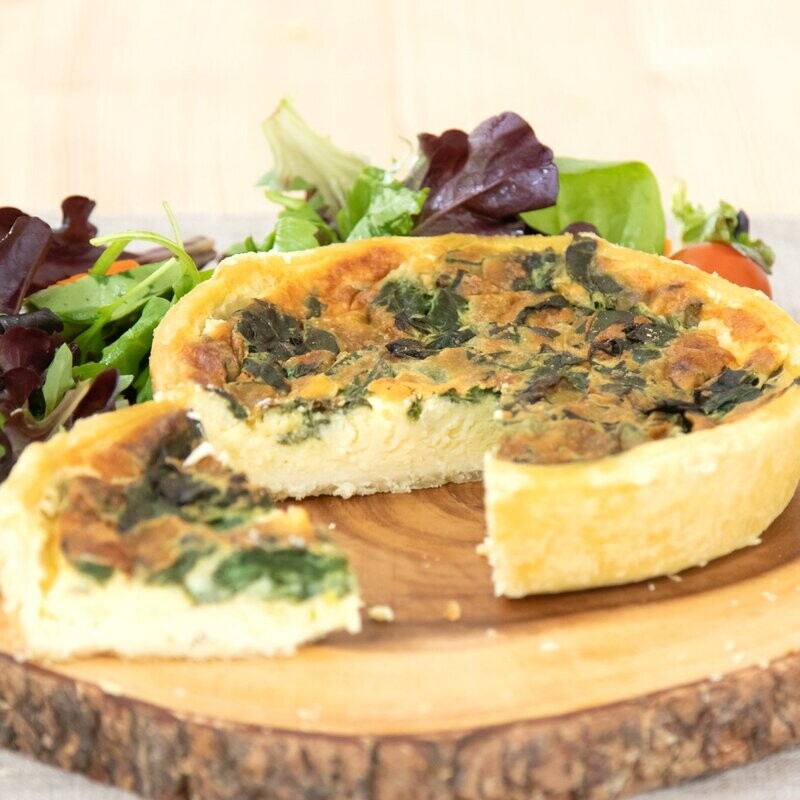 6" Spinach & Cheese Quiche