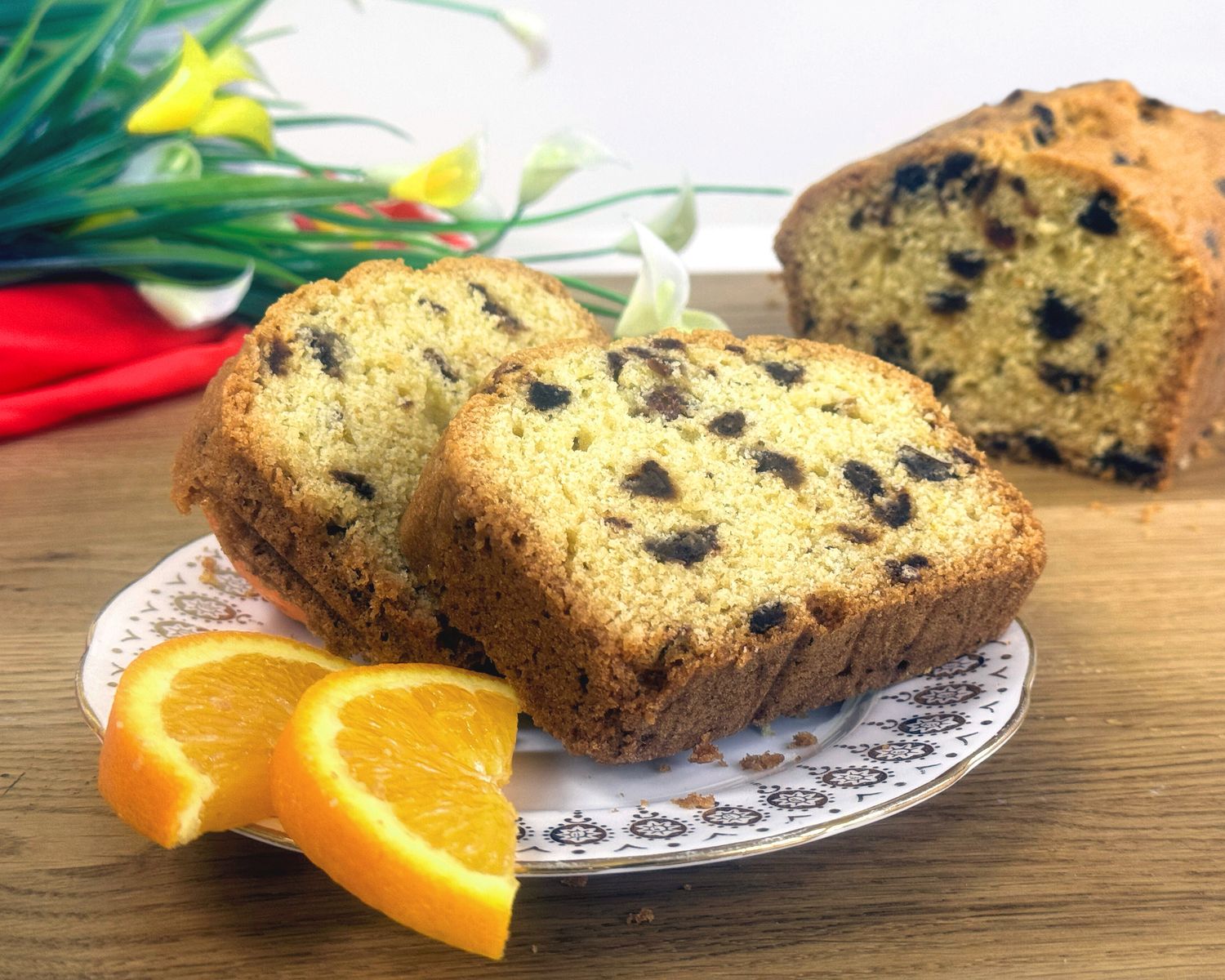 Date & Orange Loaf Cake