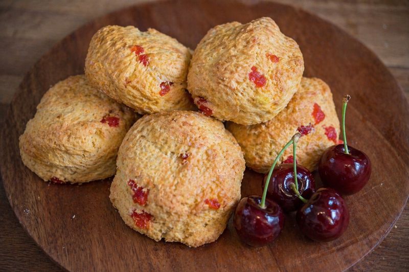 Vegan Cherry Scones