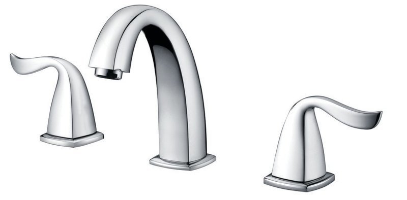 Two-handle 8&quot; widespread lavatory faucet