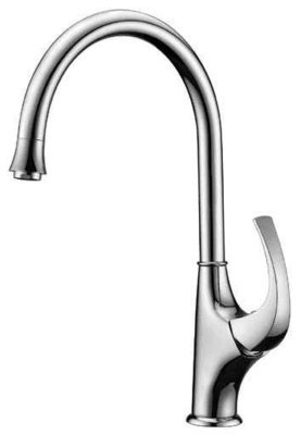Single-handle kitchen faucet