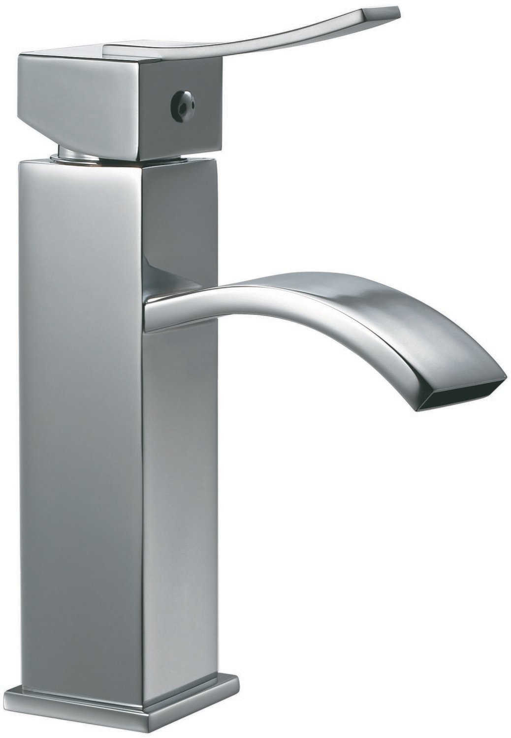 Single-lever lavatory faucet