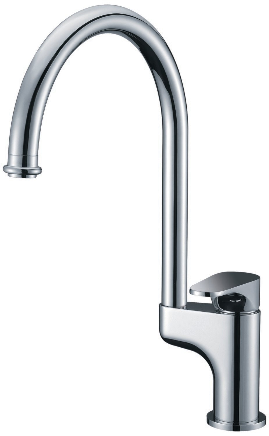 Single-lever kitchen faucet