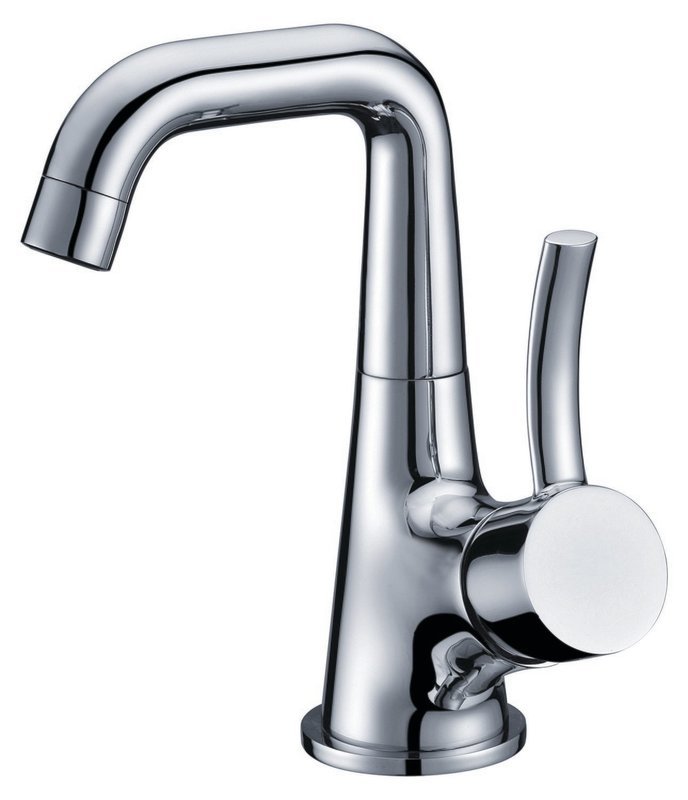 Single-lever lavatory faucet