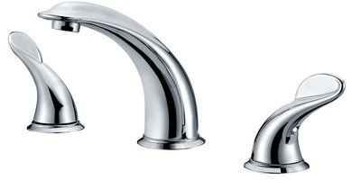 Two-handle 8"widespread lavatory faucet