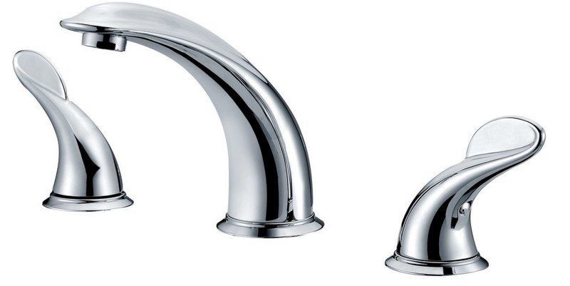 Two-handle 8&quot;widespread lavatory faucet