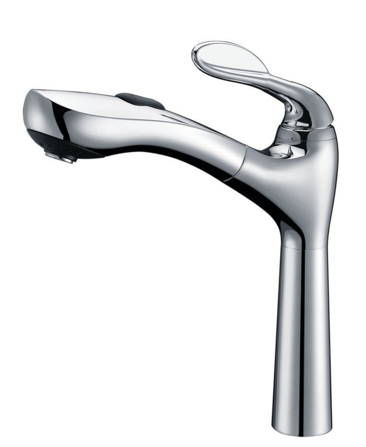Single-handle pull-out kitchen faucet