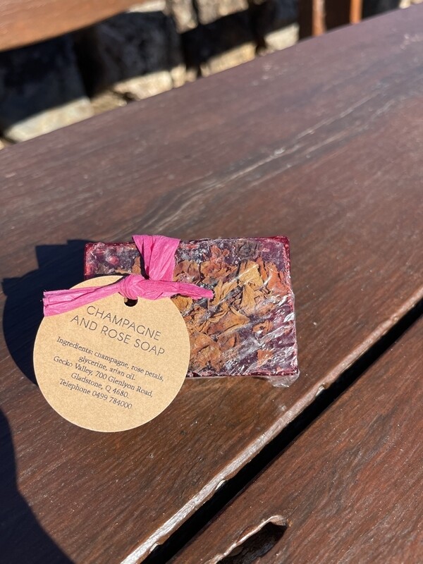 Champagne &amp; Rose Soap