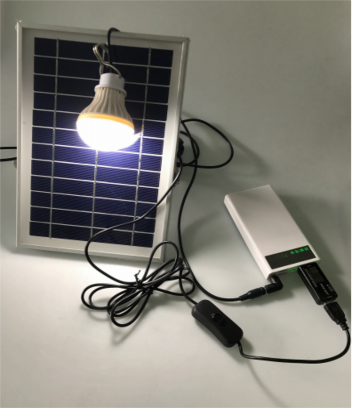 LED Solar Home Set