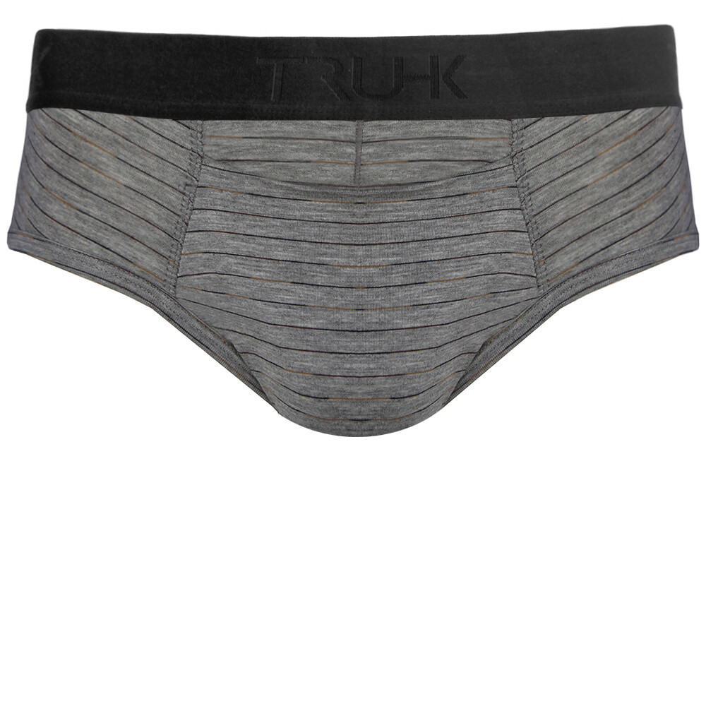TRUHK - Light Gray Pouch Front Brief STP/Packing Underwear