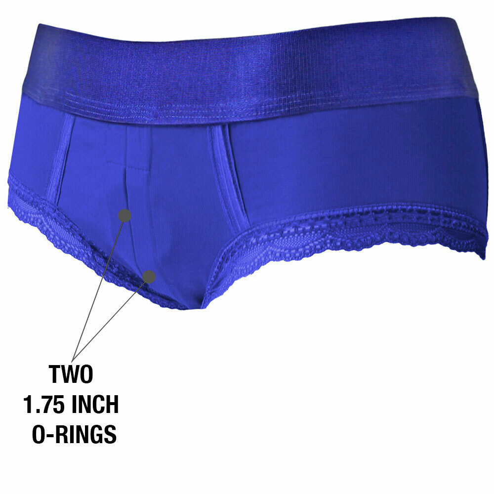 Royal Blue Duo Panty Harness