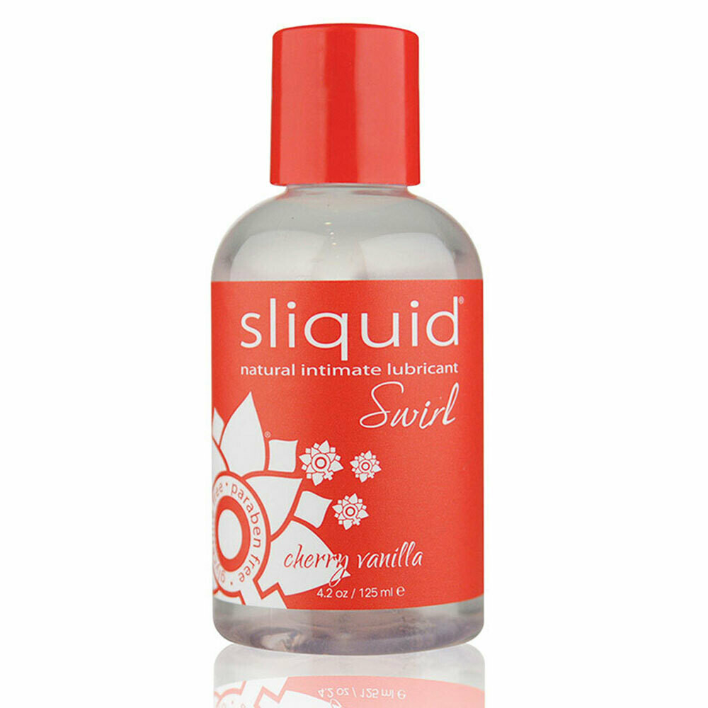 Sliquid - Cherry Vanilla Lubricant  4.2 fl. oz. (125 ml)