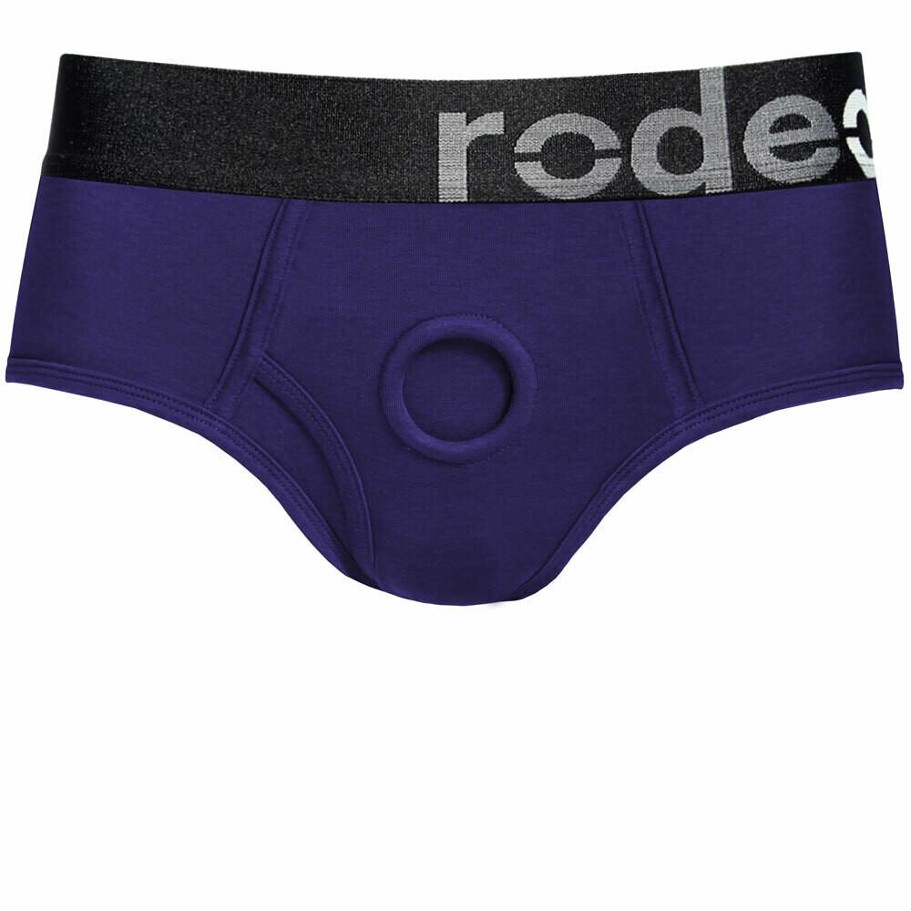 Classic Brief+ Harness - Purple, Size: S