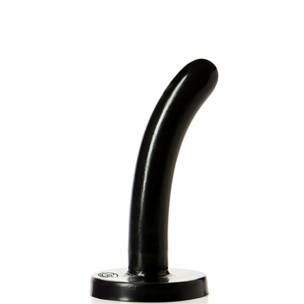4.25&quot; Silk Silicone Dildo by Tantus - Small, Color: Black