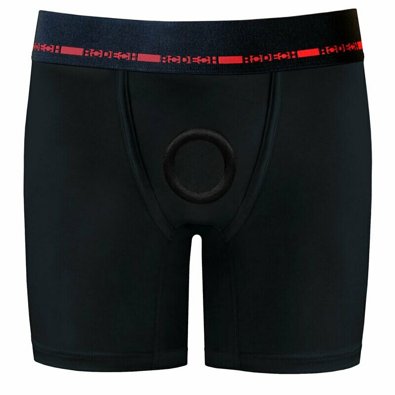2.0 Rise Boxer+ Harness - Black