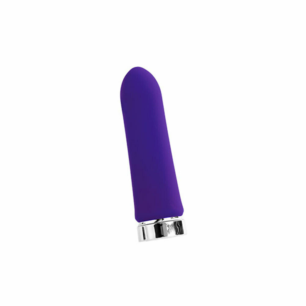 Bam Silicone Bullet Vibe by Vedo - Rechargeable, Color: Indigo