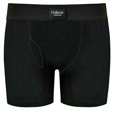 Black 6" Boxer STP/Packing Underwear