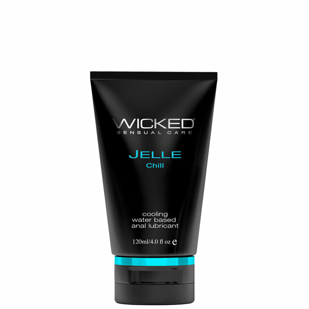 Jelle Chill Cooling Sensation Anal Gel Lubricant 4 oz. by Wicked Sensual Care